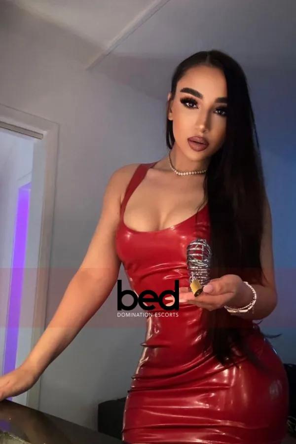 Amy, escort in London from Bed Domination Escorts.
