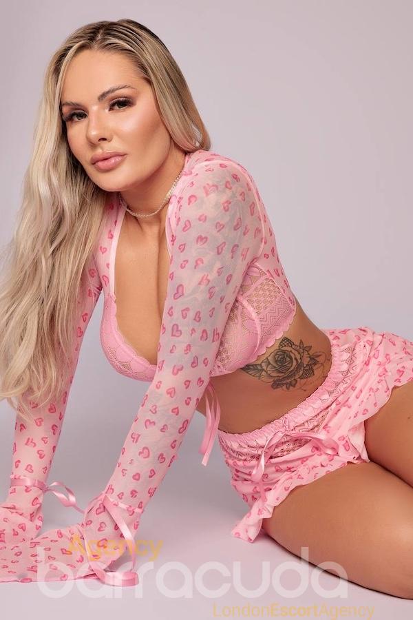 Obsession, escort in London from Agency Barracuda.