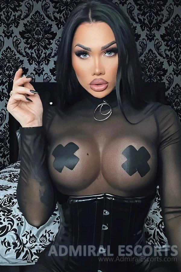 Dungeon Nattasha Black, escort in London from Admiral Escorts.