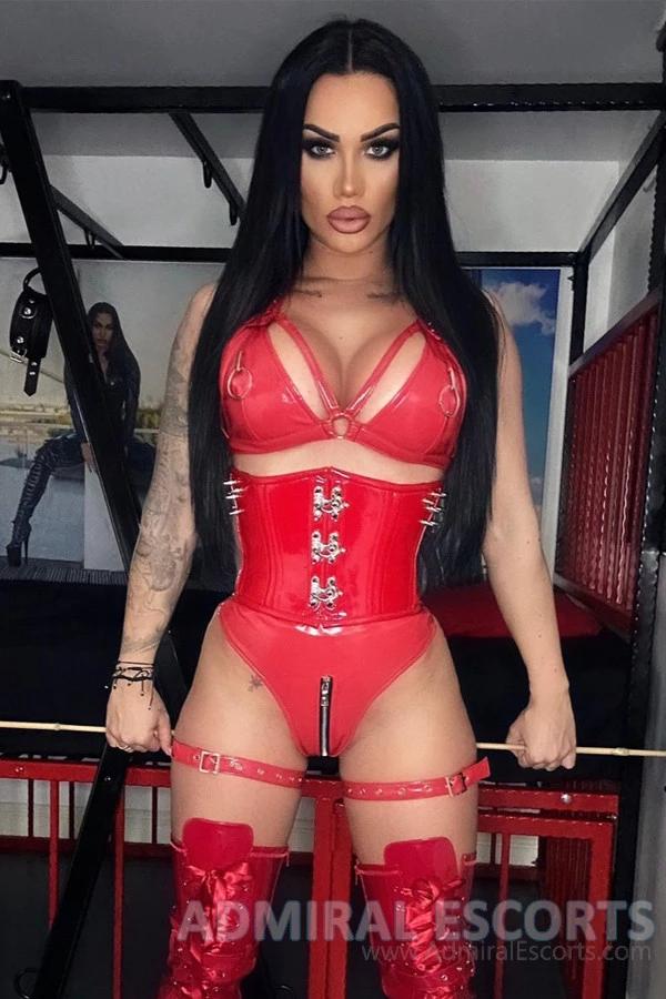 Dungeon Nattasha Black, escort in London from Admiral Escorts.