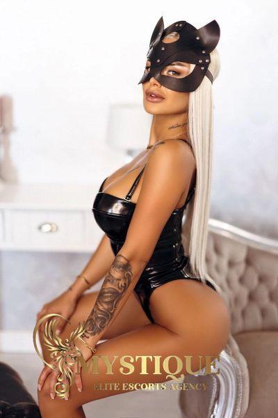 Lola, escort in London from MYSTIQUE ESCORTS AGENCY.