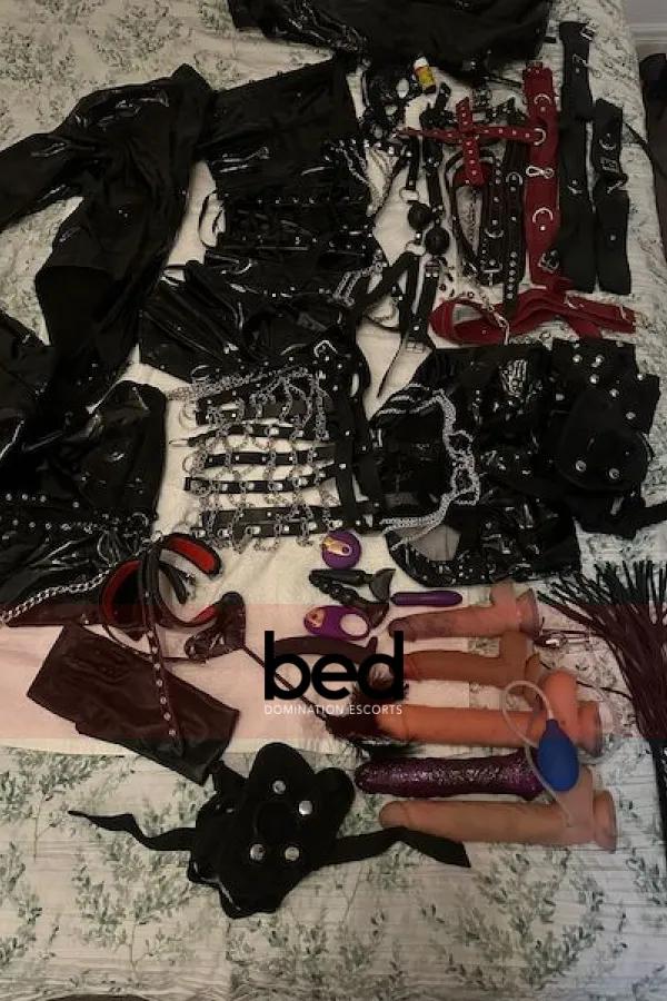 Candy, escort in London from Bed Domination Escorts.