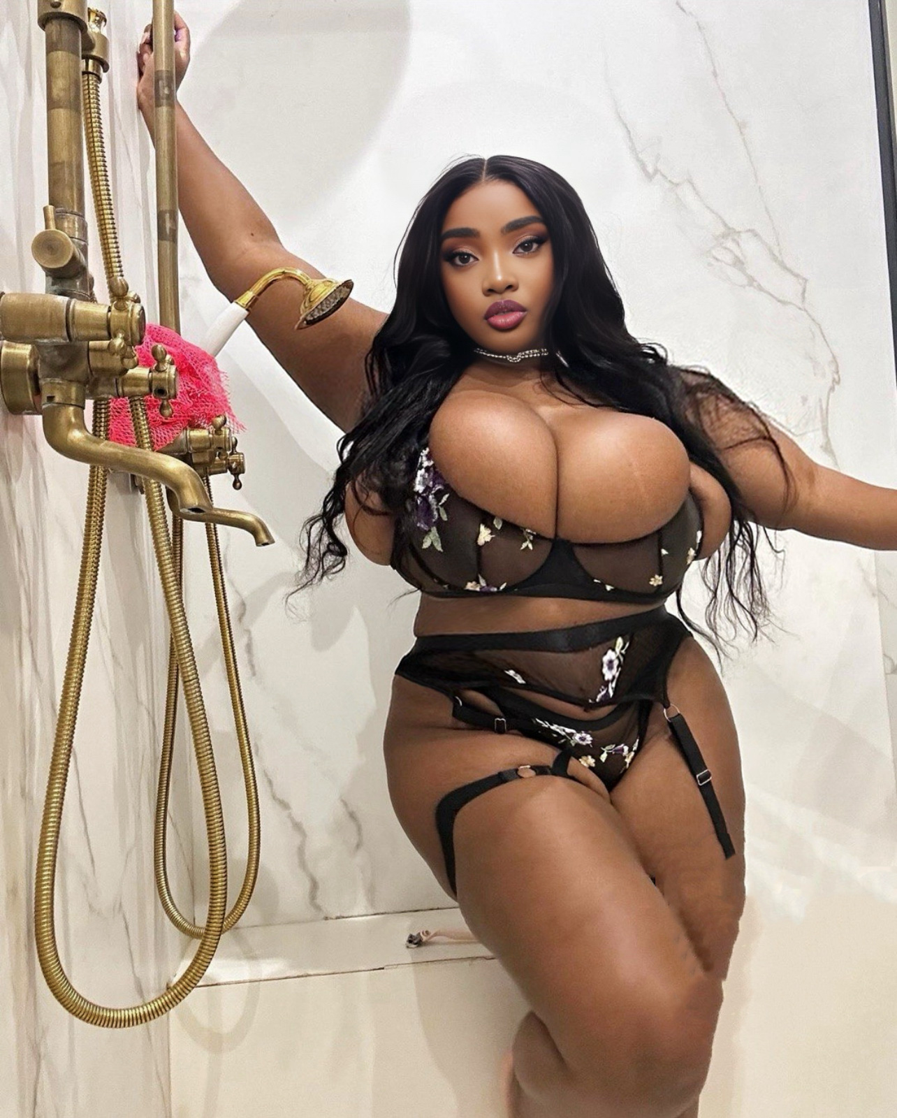 Ebony Big Boobs Rachael, independent escort in Dubai.