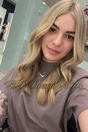 Suzanne, escort in London from VIP Pleasure Girls.